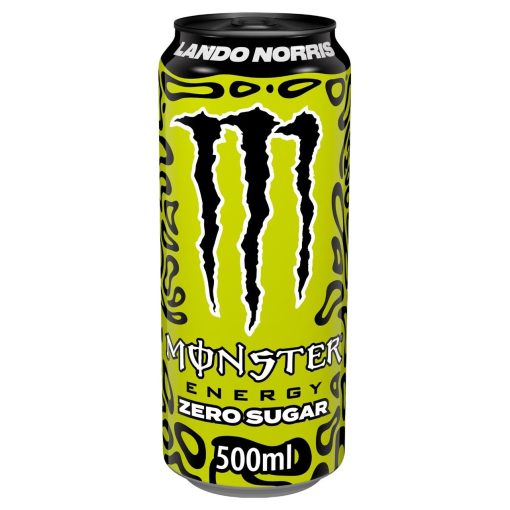 Monster Lando Norris Zero Sugar Energy Drink 50cl – tray met 12 suikervrije blikjes
