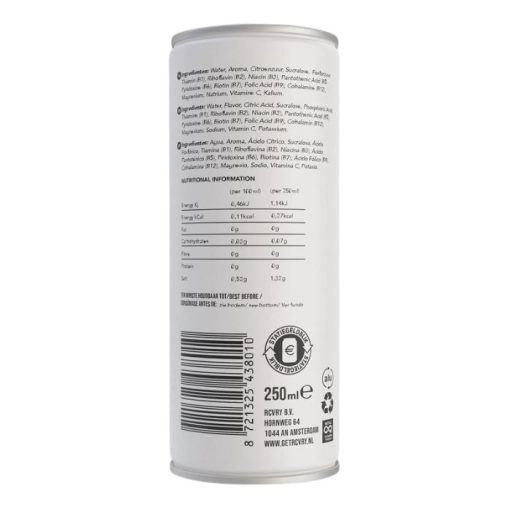 RCVRY Blueberry-Apple elektrolyten in blikjes