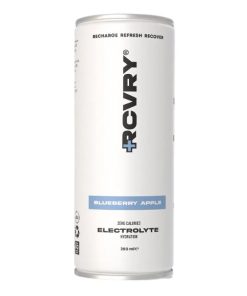 RCVRY Blueberry-Apple 25cl – tray met 12 elektrolytendrankjes zonder koolzuur