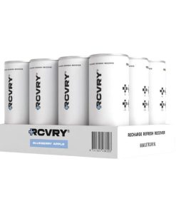 RCVRY Blueberry-Apple 25cl – tray met 12 elektrolytendrankjes