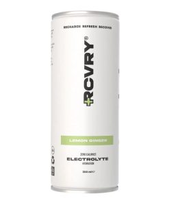 RCVRY Lemon-Ginger 25cl – tray met 12 elektrolytendrankjes zonder koolzuur