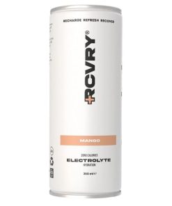 RCVRY Mango 25cl – tray met 12 suikervrije elektrolytendrankjes zonder prik