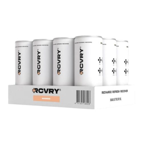 RCVRY Mango 25cl – Tray 12 Blikjes