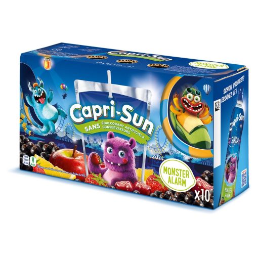 Capri-Sun Monster Alarm 20cl – doos met 40 drinkpakjes
