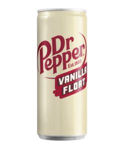 Dr. Pepper Vanilla Float 33cl – tray met 12 aluminium blikjes