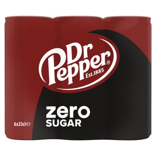 Dr. Pepper Zero Blikjes