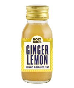 Holyshot Ginger Lemon Bio 6cl Doos 12 Stuks – goedkoopblikjes.nl