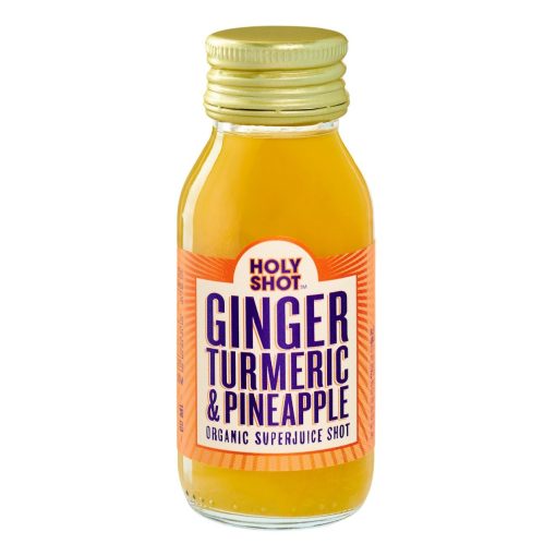 Holyshot Ginger Turmeric Pineapple Super Juice Shot 6cl Doos 12 Stuks – goedkoopblikjes.nl