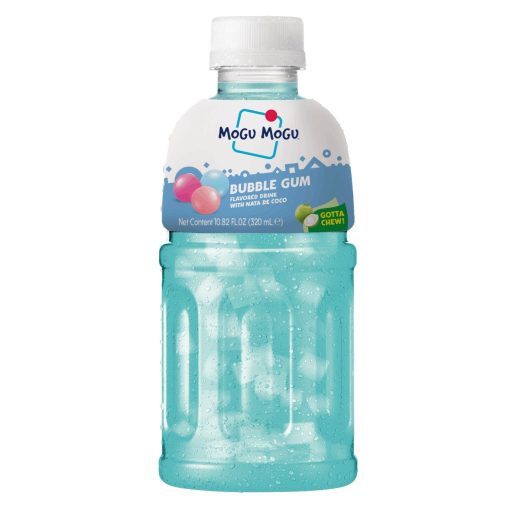 Mogu Mogu Bubblegum 320ml – frisdrank met kauwgomsmaak