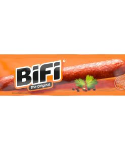 BiFi Worstjes The Original 20g – doos met 40 individueel verpakte worstjes.
