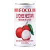 Foco Lychee Drink blikje 35cl – lychee frisdrank