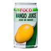 Foco Mango Juice Drink Blikjes – tropische vruchtendrank met natuurlijke mangosmaak in blik.