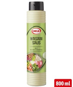 Hela Wasabisaus 80cl grote knijpfles