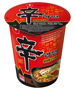 Nongshim Shin Cup 68gr – pittige Koreaanse instant noodles