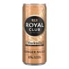 Royal Club Ginger Mule 0% Suiker 25cl – tray 12 mocktail blikjes