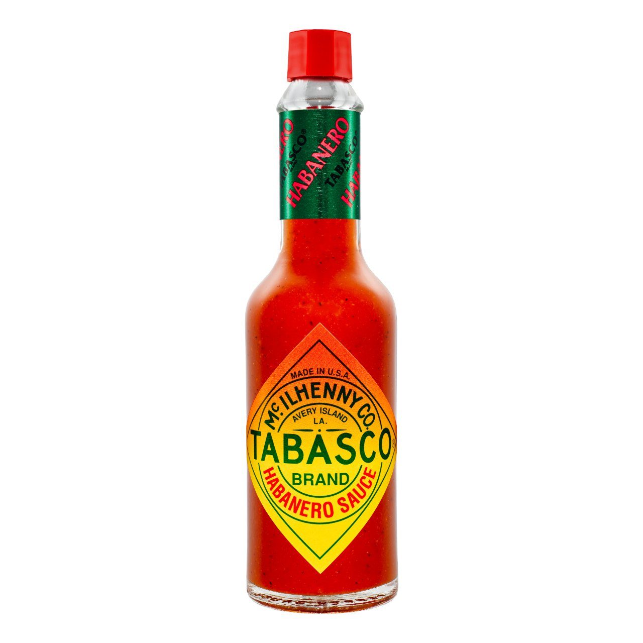 Tabasco Habanero Pepersaus 60ml – extra hete tropische pepersaus met habanero.