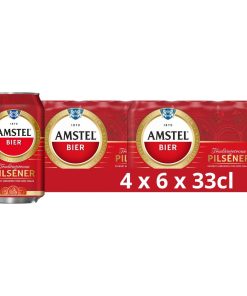 Amstel bier blikjes 33cl tray
