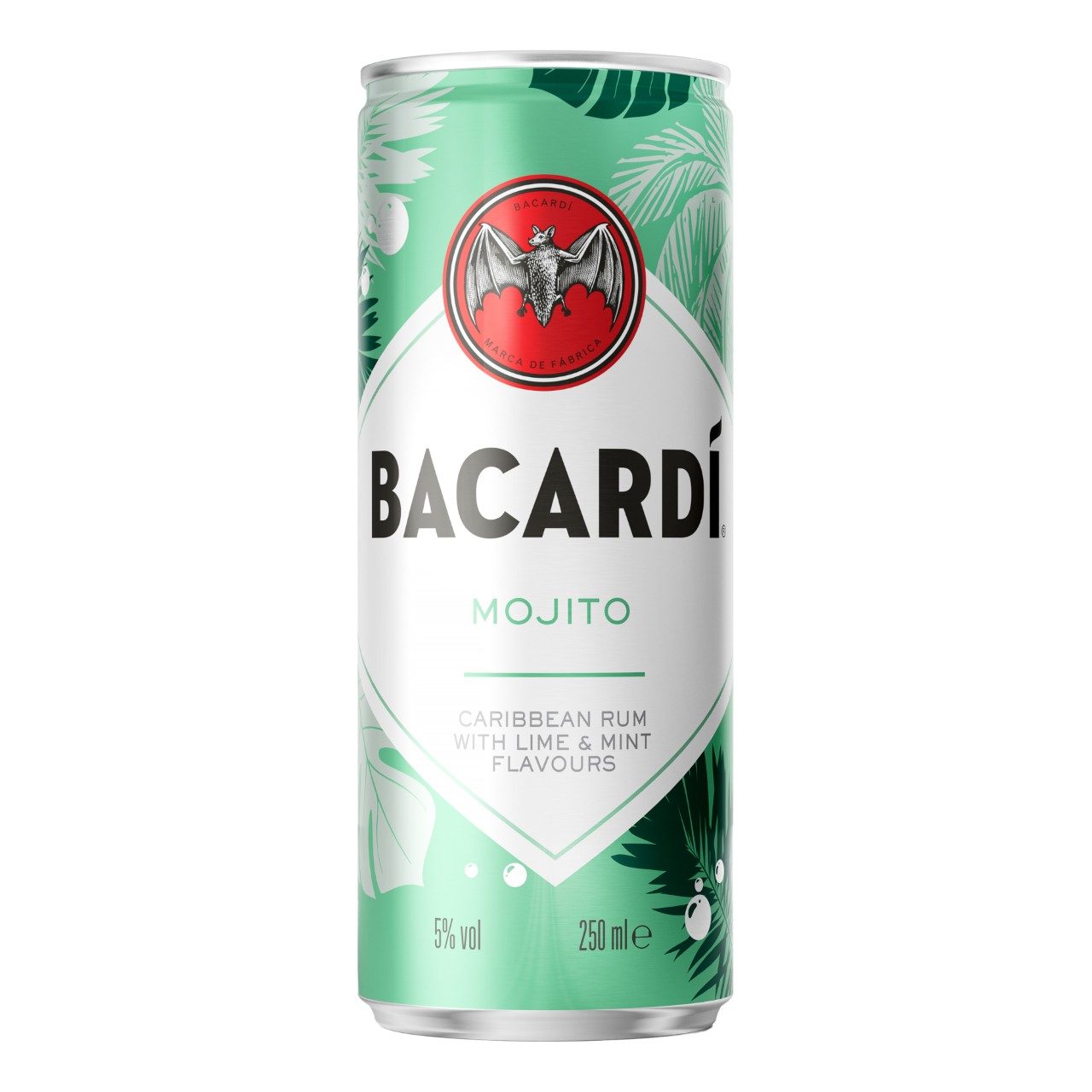 Bacardi Mojito Blikjes 25cl Premix Tray 12 Stuks