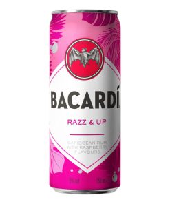 Bacardi Razz Up Blikjes 25cl – Premix Tray 12 Stuks • goedkoopblikjes.nl
