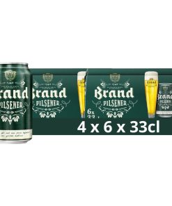 Brand Bier Blikjes 33cl – tray