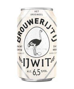 Brouwerij ’t IJ IJwit Witbier Blikjes 33cl tray 24 stuks