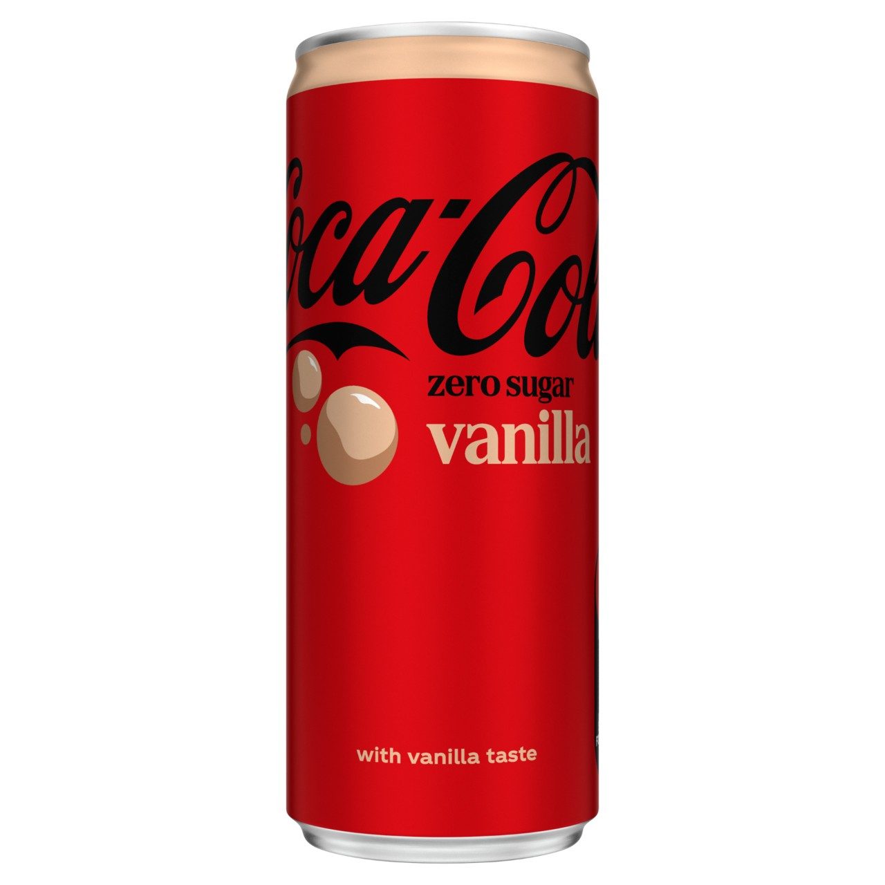 Coca Cola Vanilla ZERO blikjes 33cl tray 24 stuks