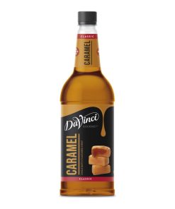 DaVinci Gourmet Caramel Koffiesiroop 1 Liter – luxe barista kwaliteit
