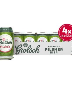 Grolsch Bier Blikjes 33cl – tray van 24 stuks
