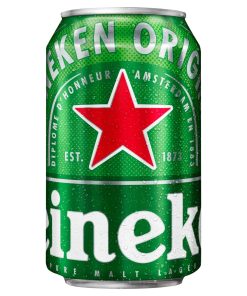 Heineken Bier Blikjes 33cl Tray 24 Stuks