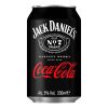 Jack Daniel’s Whiskey & Coca-Cola blikjes 33cl tray 12 stuks