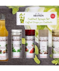 Monin Cocktail Set Mini 5cl – geschenkverpakking met 5 siropen