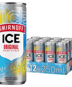 Smirnoff Ice Blikjes 25cl Tray 12 Stuk