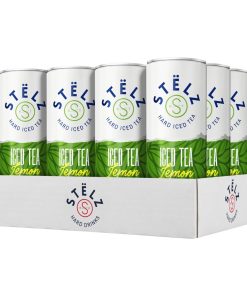 Stëlz Hard Iced Tea Lemon Hard Seltzer – tray 12 blikjes