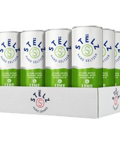 Stëlz Lime Hard Seltzer Tray 12 blikjes 25cl