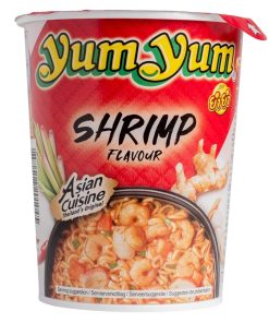 Yum Yum noedels garnalen 70g bakje verpakking