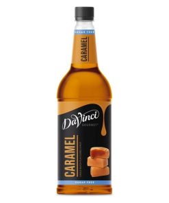 DaVinci Gourmet Caramel Suikervrij koffiesiroop 1 liter