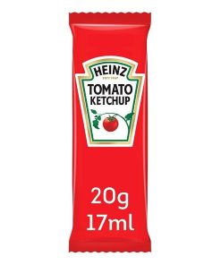 Heinz tomatenketchup kleine zakjes 20 gram doos 100 stuks