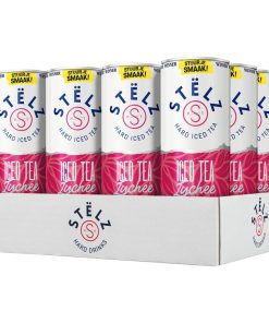 Stëlz Hard Iced Tea Lychee Blikjes 25cl Tray 12 Stuks