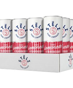 Stëlz Hard Iced Tea Aardbei Blikjes