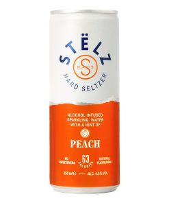 Stëlz Hard Peach Blikjes 25cl Tray 12 Stuks