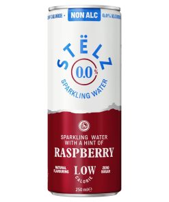 Stëlz Raspberry 0.0% Blikjes 25cl Tray 12 Stuks