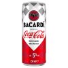 Bacardi Coca Cola Blikjes 25cl Premix Tray 12 Stuks