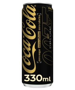 Coca Cola Zero Caffeine Blikjes 33cl Tray 24 Stuks