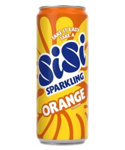 Sisi Orange Blikjes 33cl Tray 12 Stuks