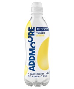 Addmoore Electrolyte Water Lemon PET flesjes 50cl tray 12 stuks