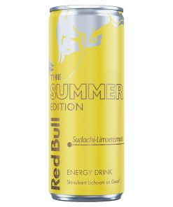 Red Bull The Summer Edition Energy Drink blikjes 25cl tray 12 stuks