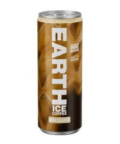 Earth Water Ice Coffee Vanille Latte 25cl blikjes tray 24 stuks