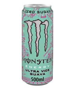 Monster Ultra Vice Guava 50cl Blikjes Tray 12 Stuks